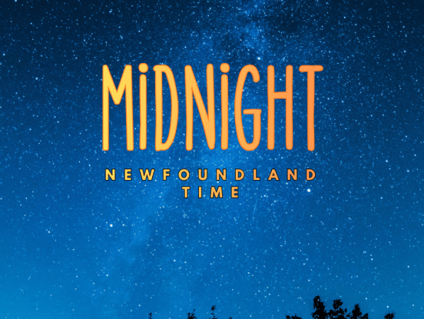 Live Stream Tonight, Midnight Newfoundland&nbsp;Time